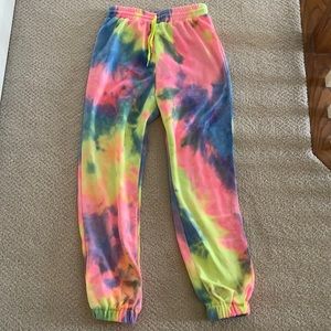 Tie dye sweatpants